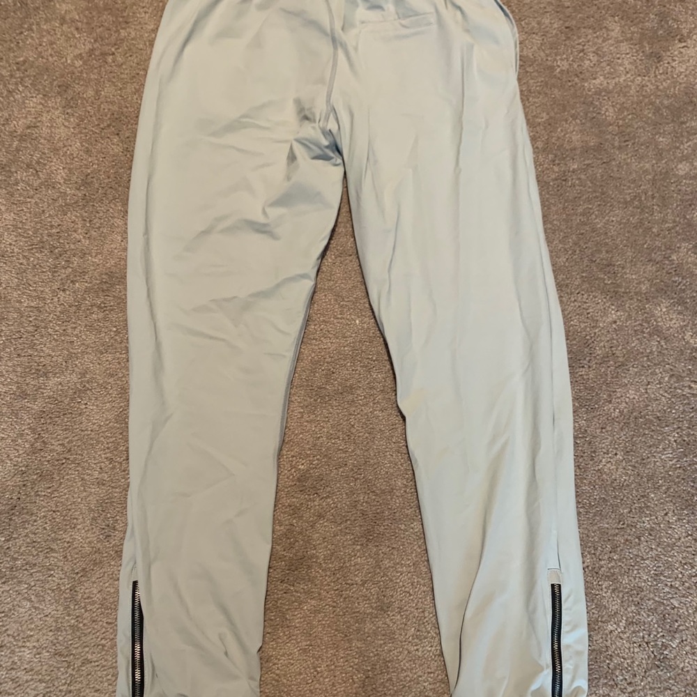 Zyia gray everywhere zipper joggers